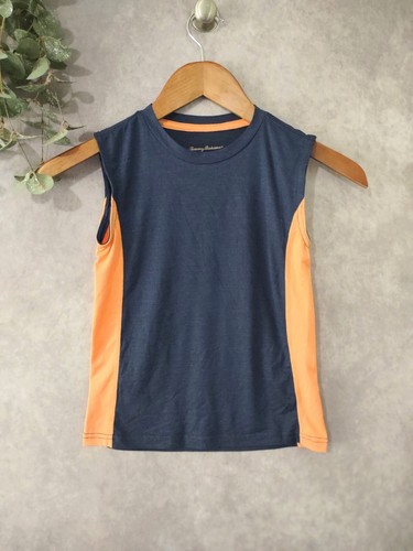 TOMMY BAHAMA Boys Active Quick Dry Blue/orange Size Small S(5/6) Tank top - Picture 2 of 5