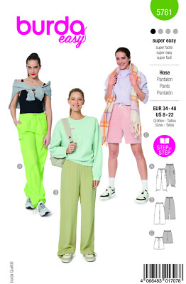 burda style Nr. 5761 Hose Gr. 34 - 48 HW 2024 - Neu