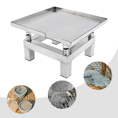 4 Springs Concrete Vibrating Table Stainless Steel Vibration Platform 3000-3600R