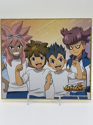 Inazuma Eleven Tsunami Tachimukai Utsunomiya tobitaka japanisches farbiges Pa...