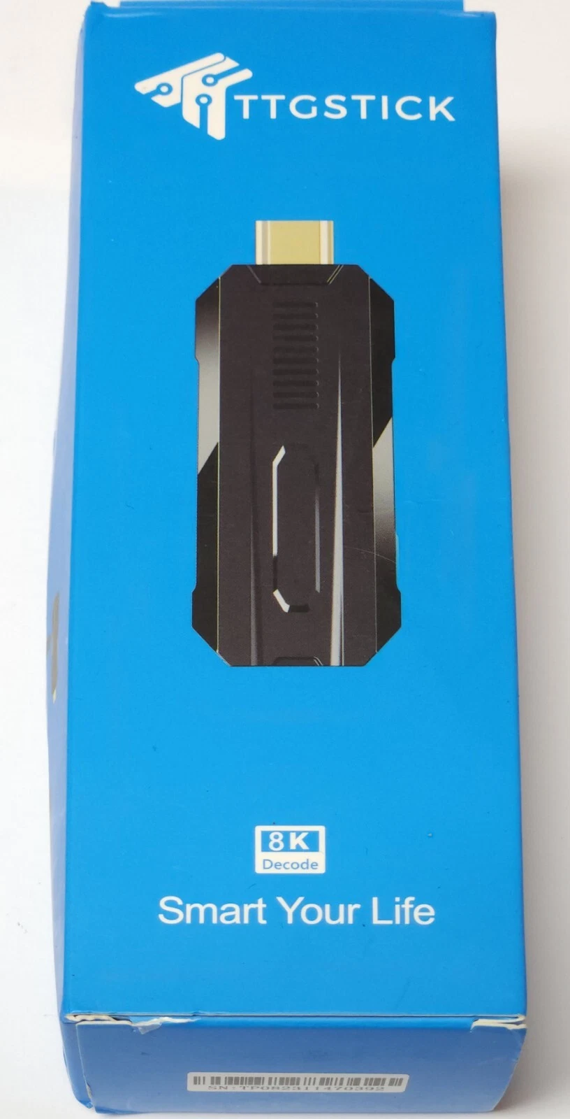 TTGSTICK 8K Decode  TV Stick Streaming Device TTG STREAMZ WiFi6 Google YouTube