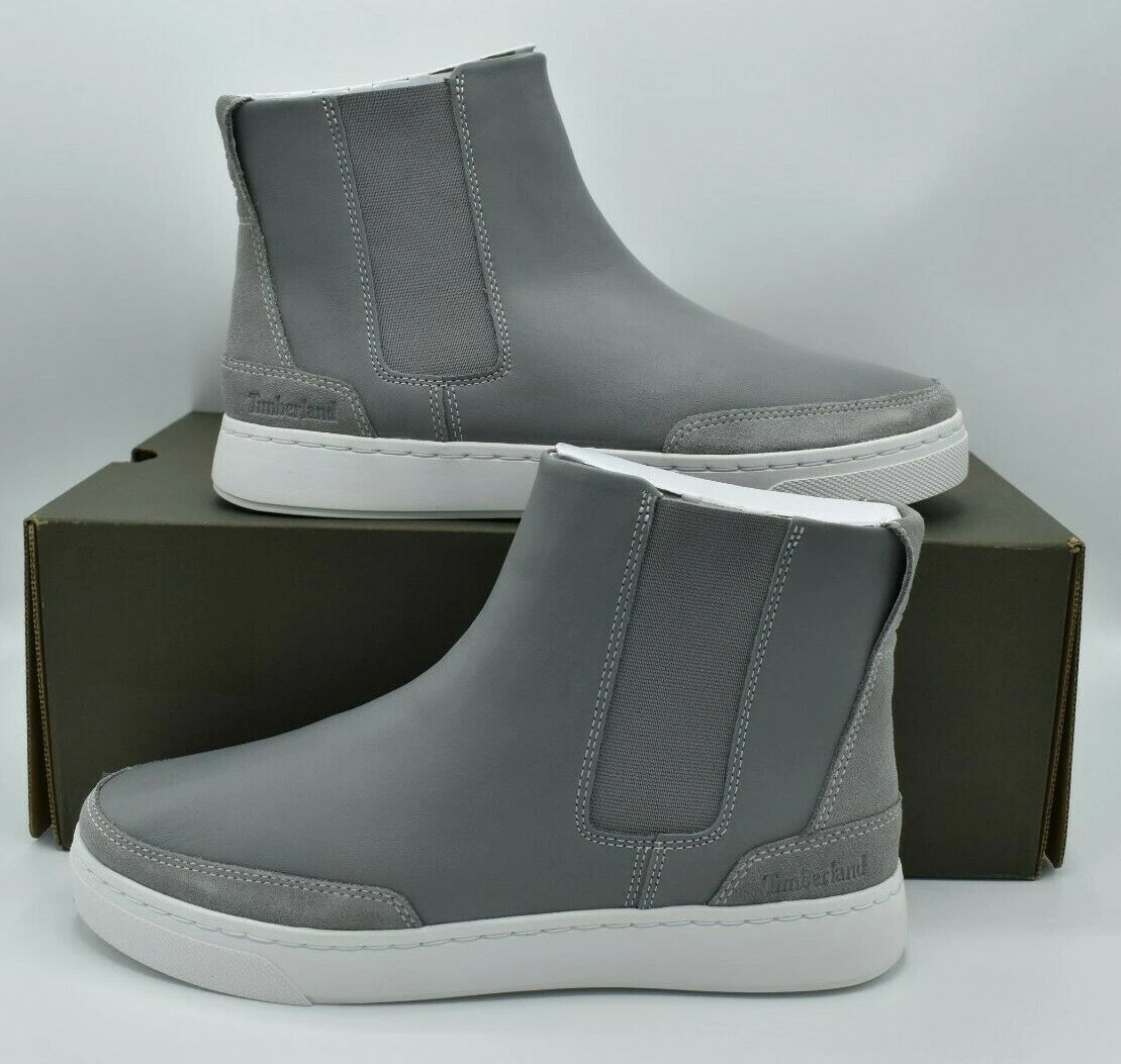 Stivaletti Timberland donna taglia 9 5 grana Atlanta grigio verde chelsea