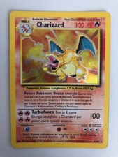 Charizard 4/102 Set Base Rara Holo Ita