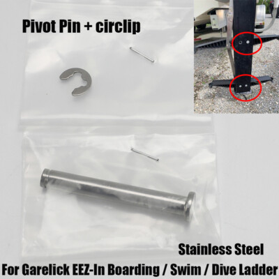 Step Rung Pivot Replacement Step Rung Pivot Pin for Garelick Eez-In Boarding Swim Dive ...