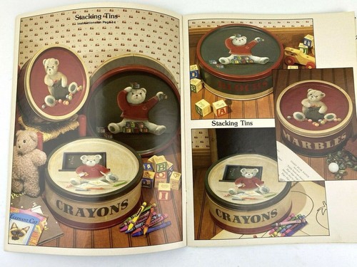 Toys In the Attic Folk Art Painting Linda Lock Tole 12 Patterns Wood Tin Fabric - Picture 5 of 11