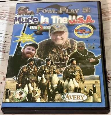 Fowl Play 5 Buck Gardner Made In The USA Duck Calling Instruction Hunting