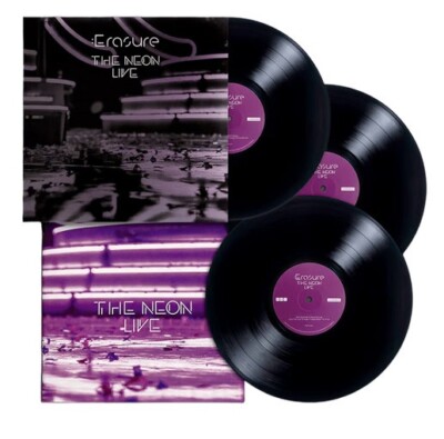 Erasure - The Neon Live 3 Vinyl LPs incl 12 page coloured booklet new 2024 Vinyl