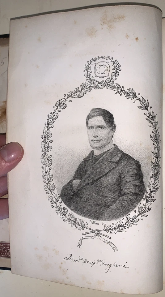 INSCRIBED to ALBERT PIKE, FREEMASON, PROBLEMI, DEOMENICO ANGHERA, 1861, First Ed - Image 4 of 4