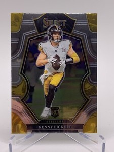 2022 Panini Select Kenny Pickett Premier Level Base RC #182 Steelers