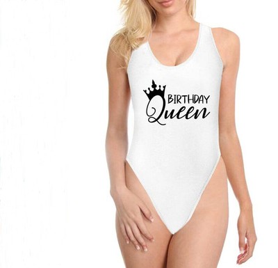 birthday queen bathing suit