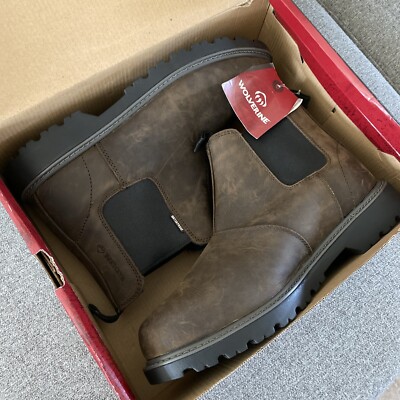 Men Wolverine Floorhand Romeo Soft toe Waterproof Work Boot  display picture 2