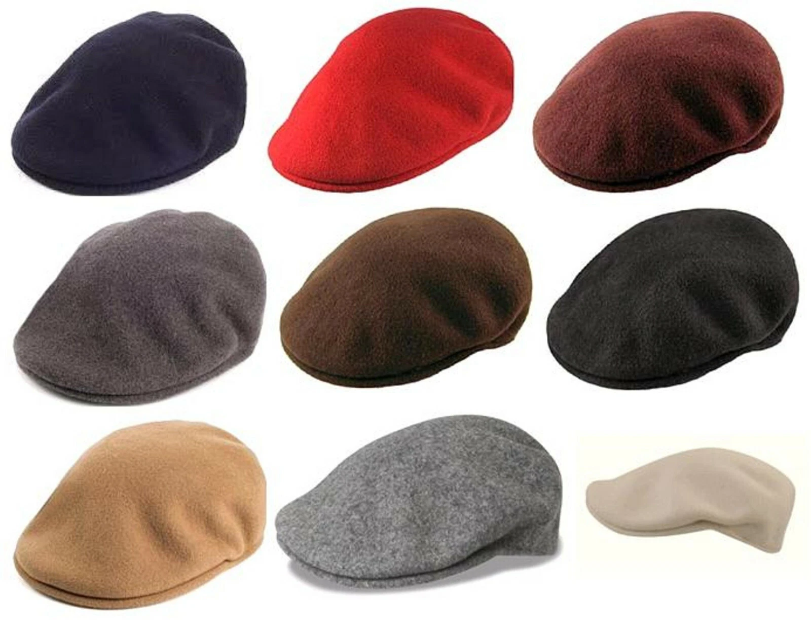 KANGOL Hat 504 Wool Flat Cap 0258BC Winter Cap Various colours Sizes: S - XL
Opens in a new window o