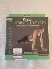Workout sliding discs fit 2 live core strength