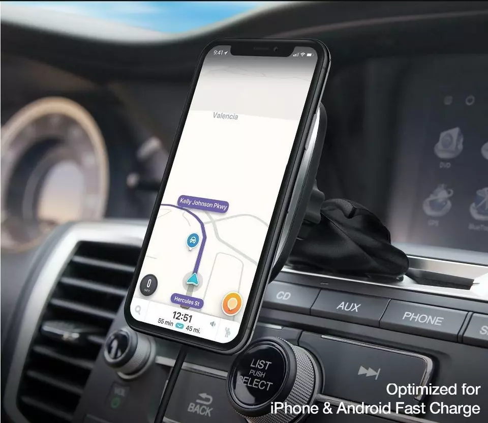 Naztech MagBuddy Wireless Charge CD Slot Mount - Image 2 of 4