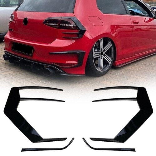 Enhanced Rear Styling set Plastic Rear Diffuser for Golf 7 for Car Enthusiasts - Picture 2 of 8