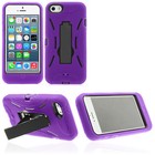 Apple IPHONE 5 5S TPU Silicone Bumper Etui Coque Étui de Protection Violet