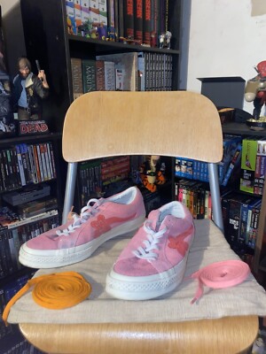 Size 9 - Converse One Star OX x Golf Le Fleur Geranium Pink 2018