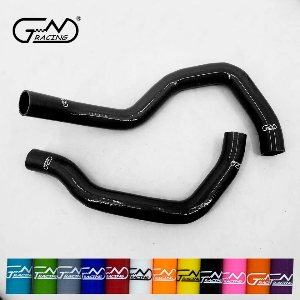 Kit de tubo de silicona rojo Fit 1989-1998 Nissan 240SX S13 S14 KA24DE Foto 3 de 4