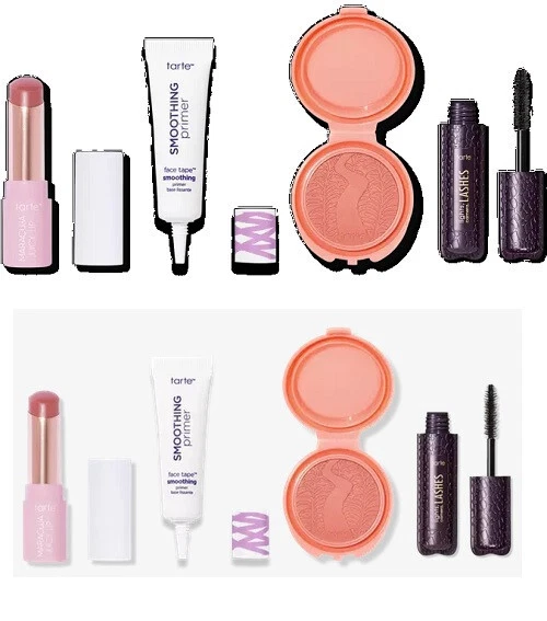 Tarte 4 piece MINI eye,face & lip Makeup set, NEW