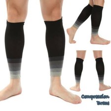 Calf Support Sleeves Sport Running Leg Pain Shin Splints Compression Pain Relief
