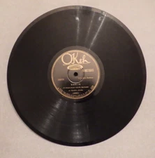 Juozas Olsauskas DZUKU KRASTAS/KUDLIS Okeh 26070 Lithuanian Baritone