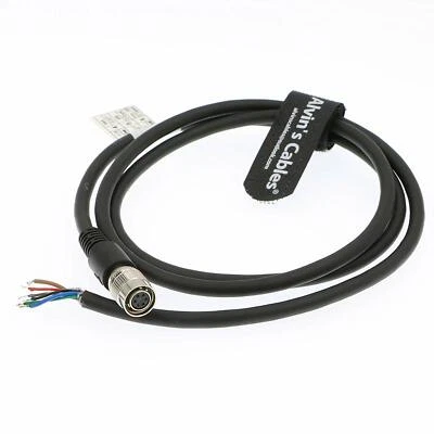 ALVIN'S CABLES fürBasler GIGE AVT CCD Kamera HighFlex 6Pin Hirose Buchse HR10A-7P-6S Ultra Soft