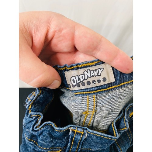 Boy’s Size 8 X 9 Denim Shorts Old Navy Blue 5 Pocket Knee Length - Picture 7 of 8