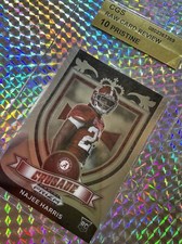 NAJEE HARRIS ROOKIE SILVER 2021 PANINI PRIZM CRUSADE #172 CGS 10 ALABAMA READ