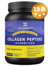 Grass-Fed Collagen Peptides Hydrolyzed 1.5 lb