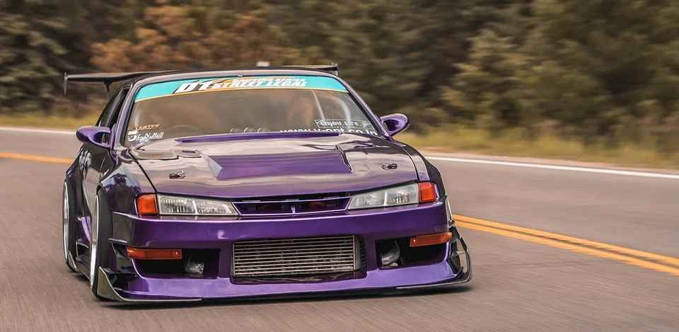 ️‍🔥 NRG 69" CARBONO GT ALERÓN para CHASIS NISSAN 240SX S13 S14 S15 180SX Foto 4 de 4