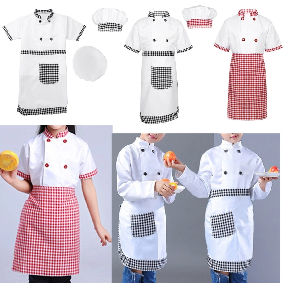 Chef uniform cheap girl