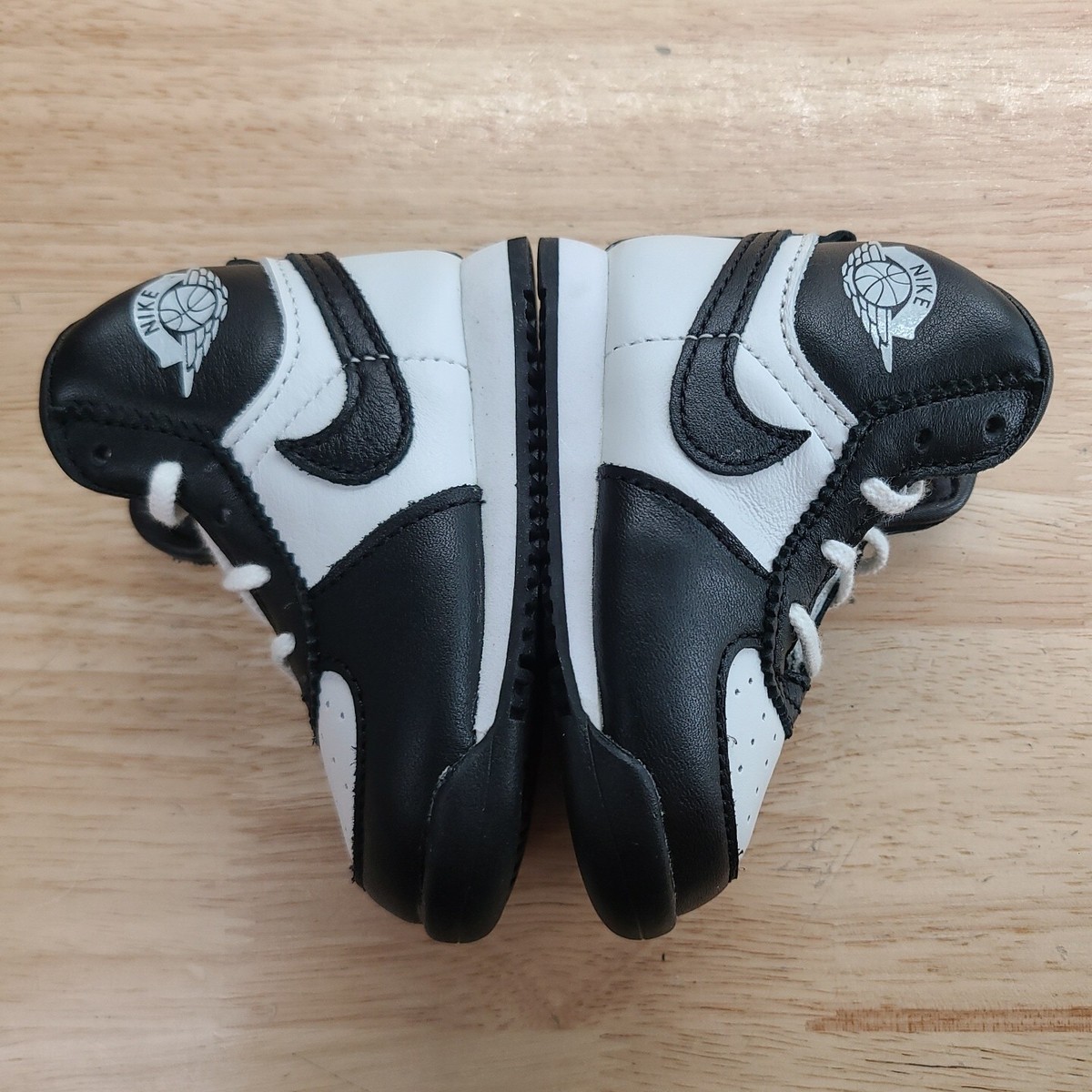 Baby Nike Air Jordan 1 High 1985 '85 TD Black White Panda Baby Nike Air Jordan 1 High 1985 '85 TD Black White Panda