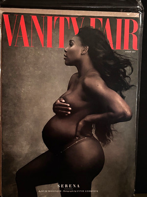 2017 Serena Williams   Vanity Fair  magazine new/unread/no-label