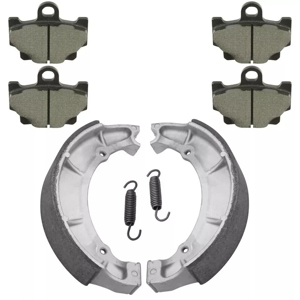 Front Brake Pads & Rear Shoes for Yamaha XJ750 XJ750D XJ750M Maxim 750 1981-83 - Image 3 of 4