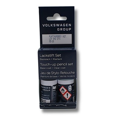 Original Audi VW SEAT Skoda Lackstiftset LD7X platinumgrey-metallic