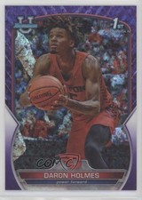2022 Bowman U Chrome Purple Mini-Diamond Refractor 375/399 DaRon Holmes #83 0it8