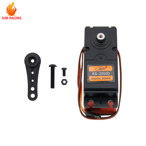 Metal Digital Steering Servo 55KG Metal Gear for 1/5 RC HPI Baja 5B 5T 5SC - 第 7/8 張圖片