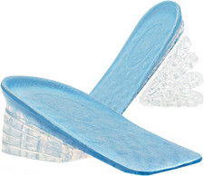 Adjustable 5-Layer Height Increase Insoles, Silicone Heel Cushion Inserts for Me