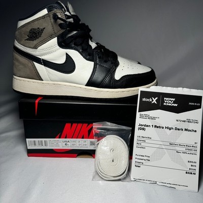 ebay mocha jordan 1