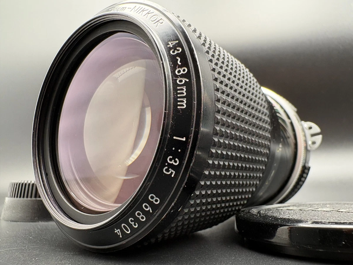 Nikon f/3.5 Camera Lenses 43-86mm Focal for sale | eBay