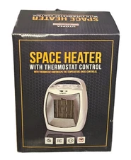 Utopia Home Ceramic Space Heater 1500W/750W w/ Thermostat 🔥 Safety PTC – 6 Pack