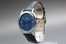 "MINT w/ Box" Oris 01 733 7719 4075 Blue Roman Date Automatic Men's Watch JAPAN 5