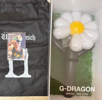 BIGBANG G-DRAGON Ubermensch Official Light Stick mit Fotokarte gebraucht