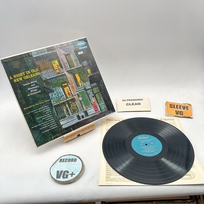 Lizzie Miles And Sharkey And - A Night In Old New Orleans VG+/VG 1956