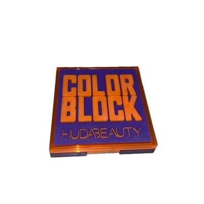 HUDA BEAUTY Color Block Obsessions Orange Purple Eyeshadow Palette Hudabeauty