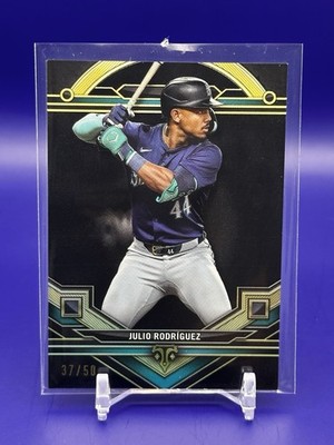 2024 Topps Triple Threads - Julio Rodriguez #134 Onyx /50