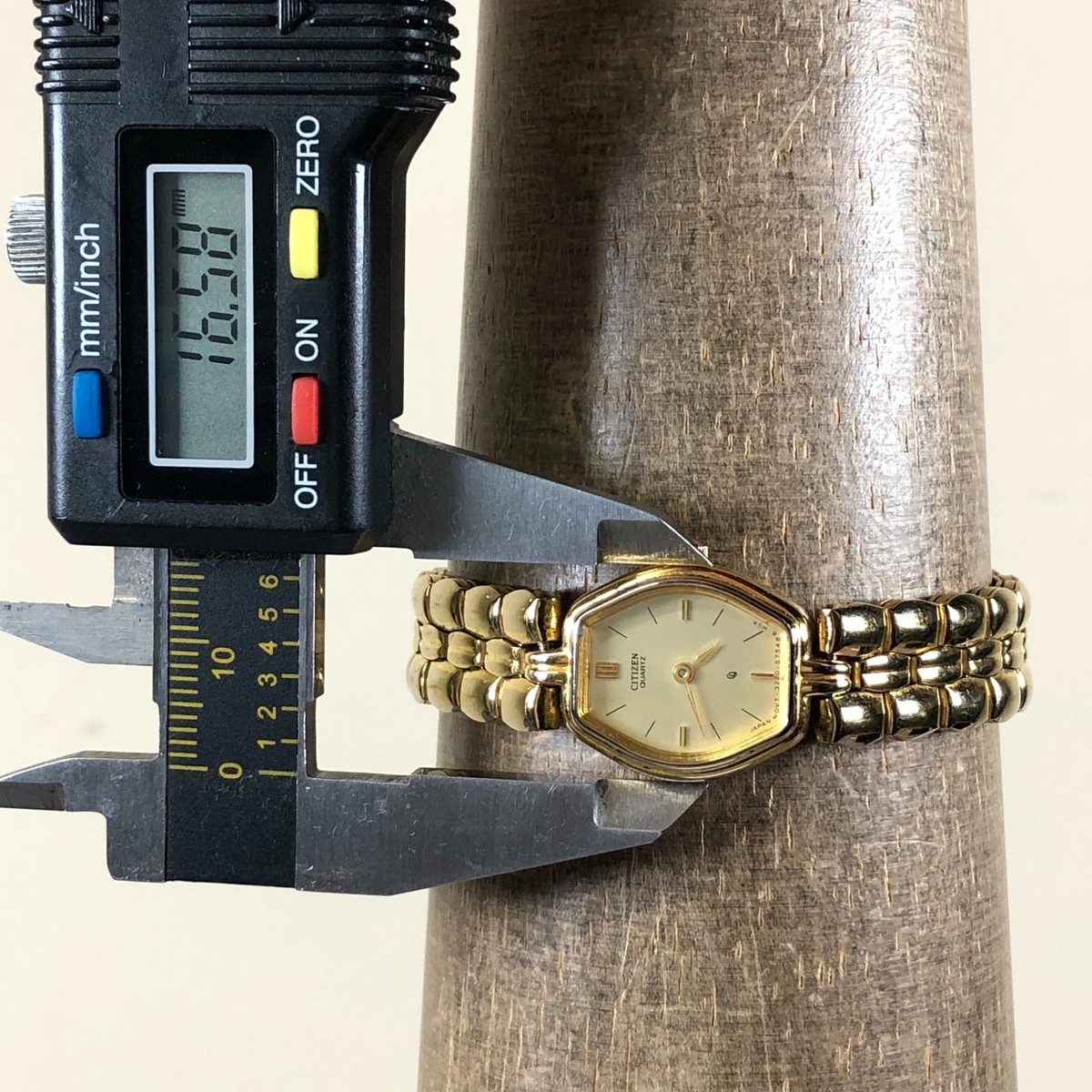 Citizen Women 3220-S38249 Dress Gold Tone Hexagonal Quartz Analog