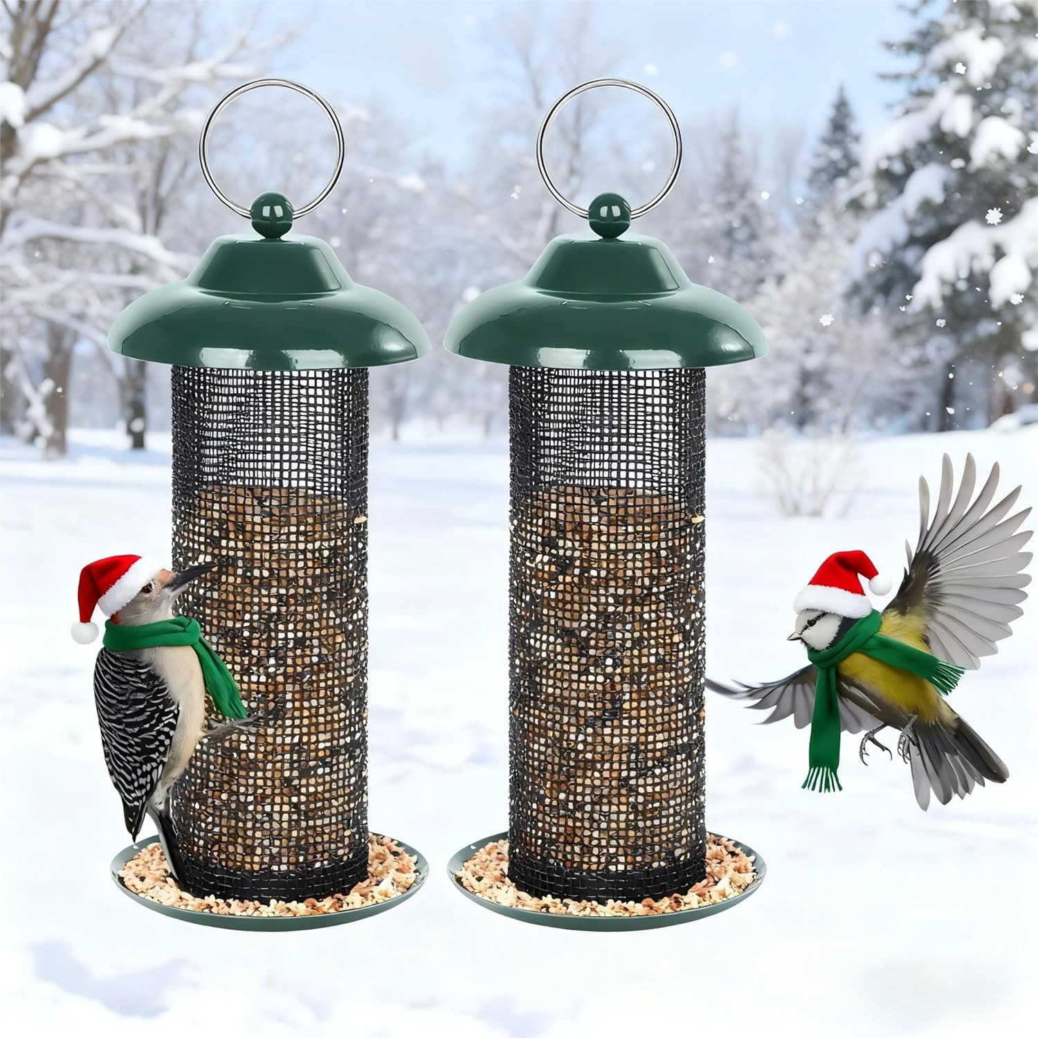 S For Outdoors Hanging Finch Feeder For Nyjer This