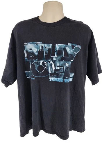Billy Joel Tour 1998 T Shirt Mens XL Vintage Band Concert Gr 1990s vintage concert t-shirt, vintage, size XL, single stitch, B+ condition