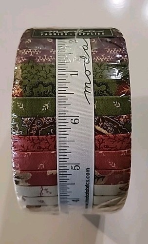 Moda Jelly Roll Nancy Needle 31600JR 42 2.5" Strips 100% Cotton Betsy Chutchian - Picture 2 of 5